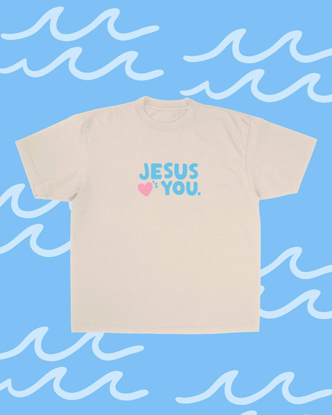 Living Waters Jesus Loves You Tee