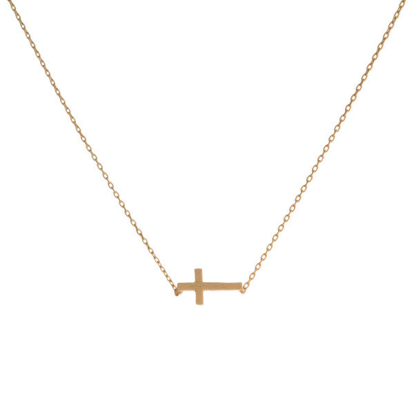 Dainty Cross Necklace