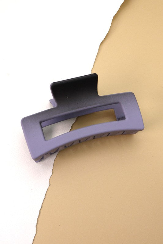 Rectangle Hair Claw Clip