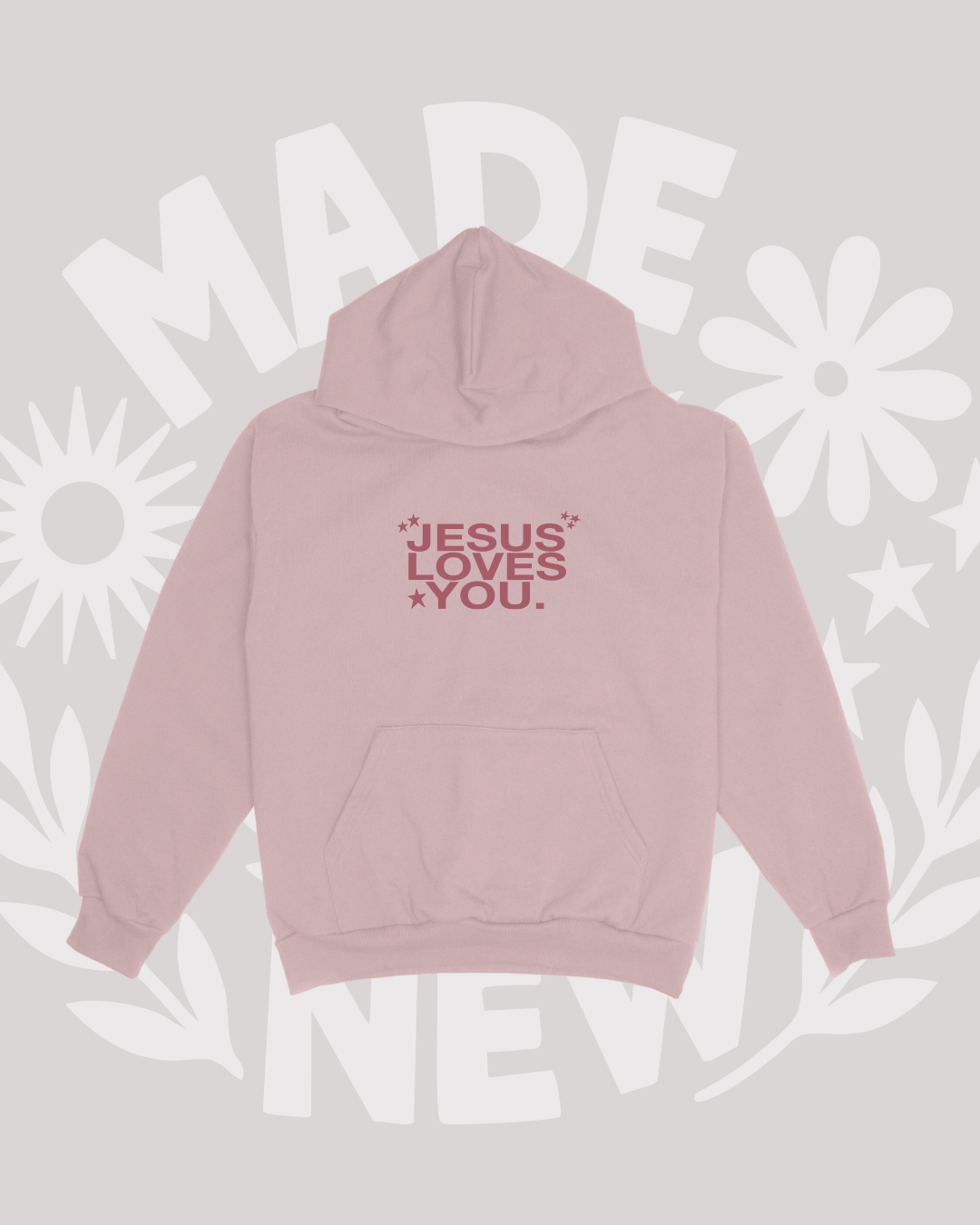 Made New Blush Pink Hoodie