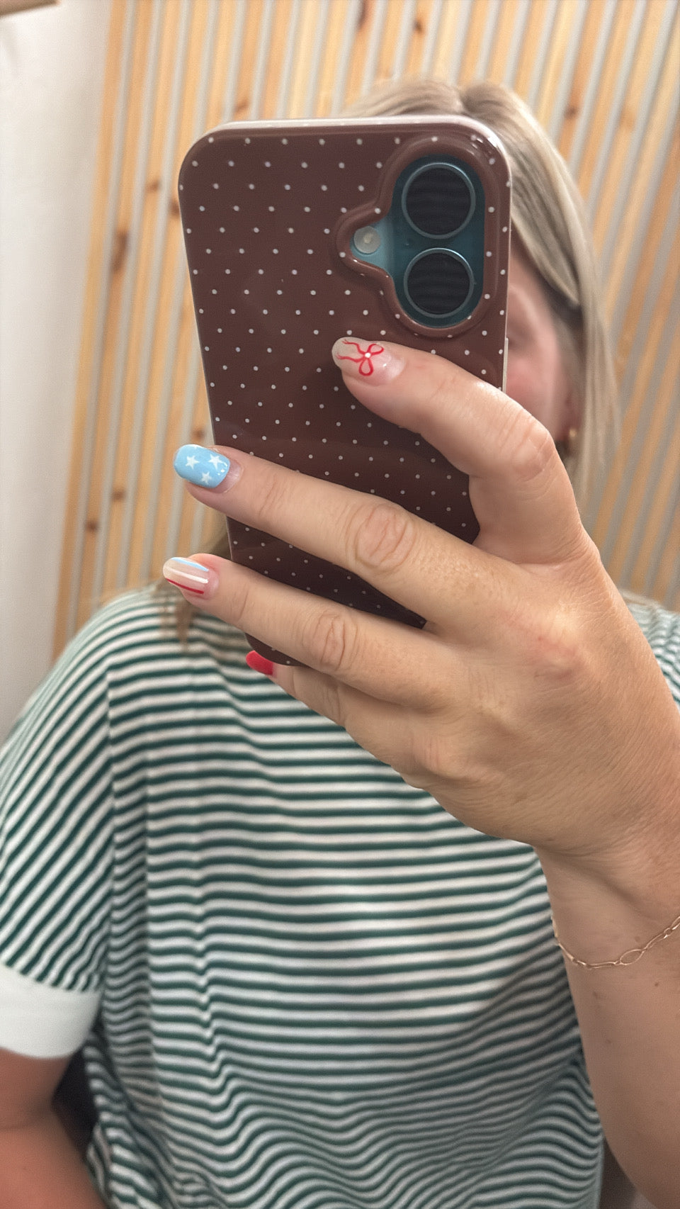 Stripe Banded Top