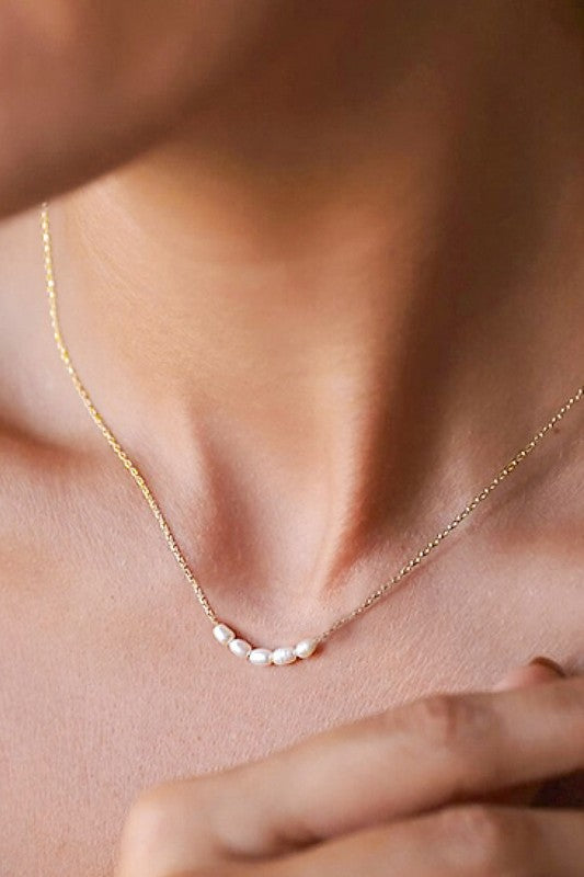 Freshwater Pearl Chain Necklace