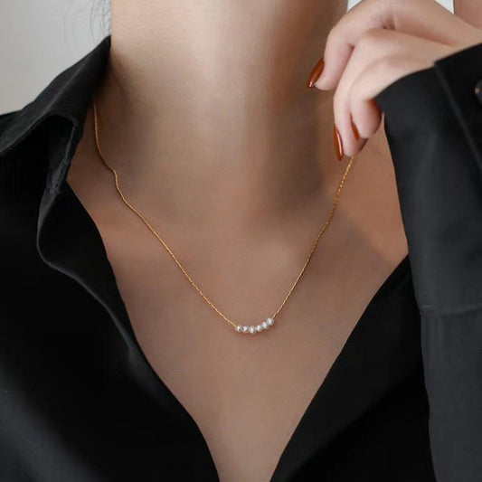 Freshwater Pearl Chain Necklace