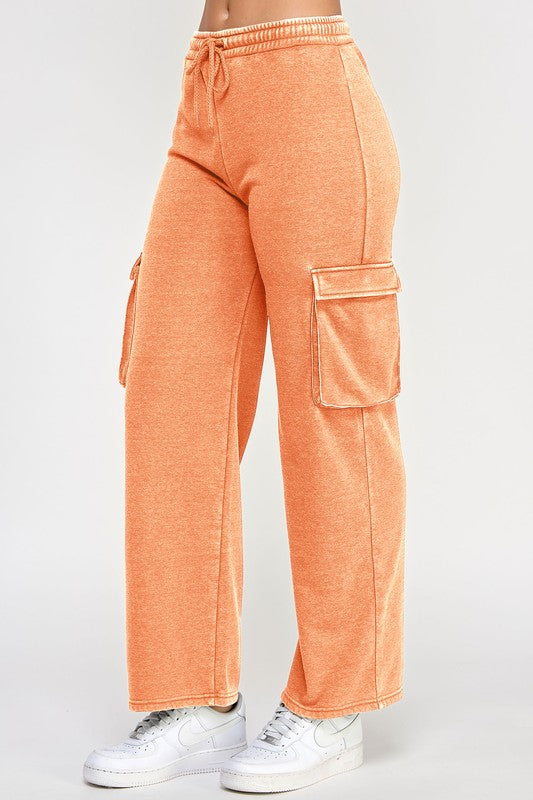 Cargo Pocket Fleece Sweats