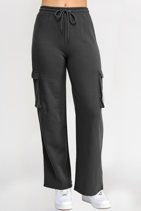 Cargo Pocket Fleece Sweats