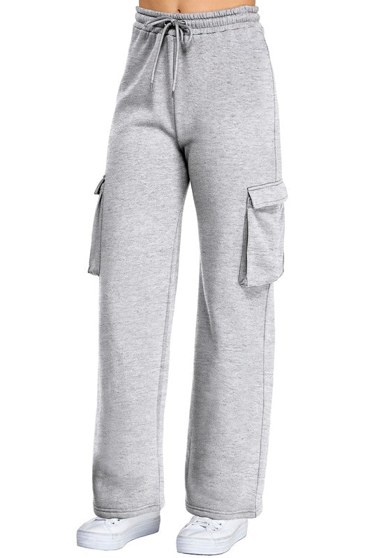 Cargo Pocket Fleece Sweats