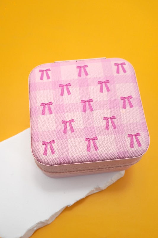 Travel Jewelry Organizer Box