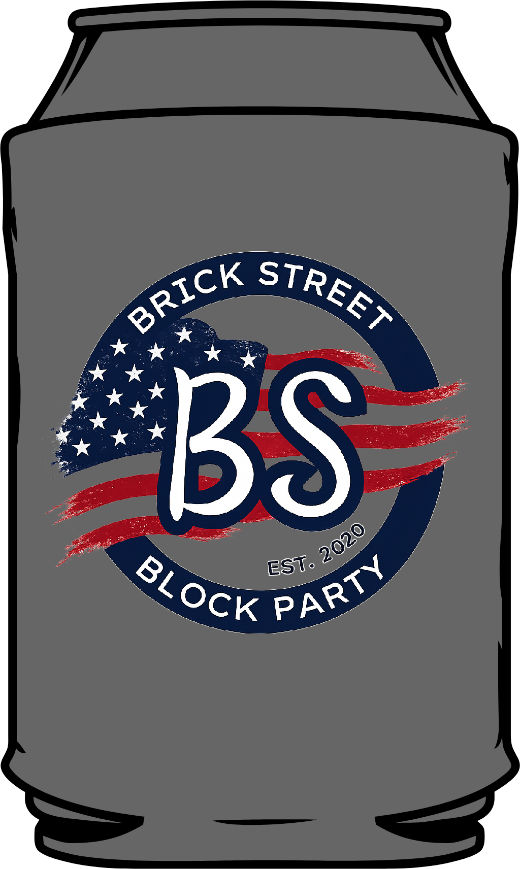 Brick Street Koozie