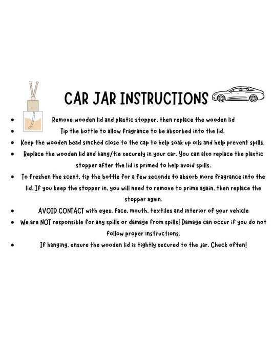 Car Fresheners/Car Jar