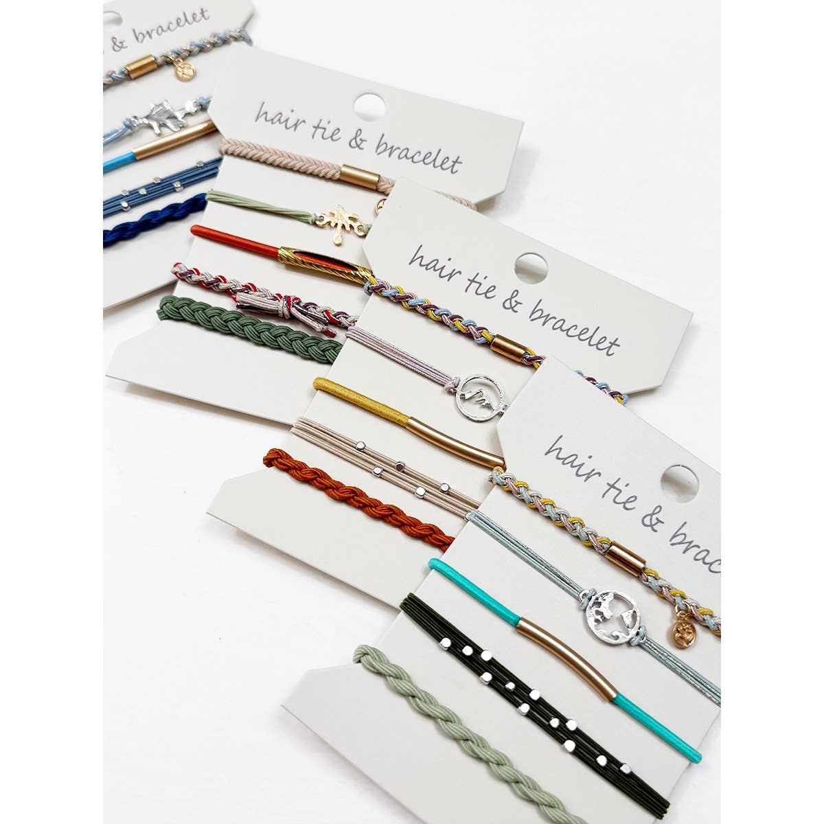 Boho Inspired Hair Tie Bracelets