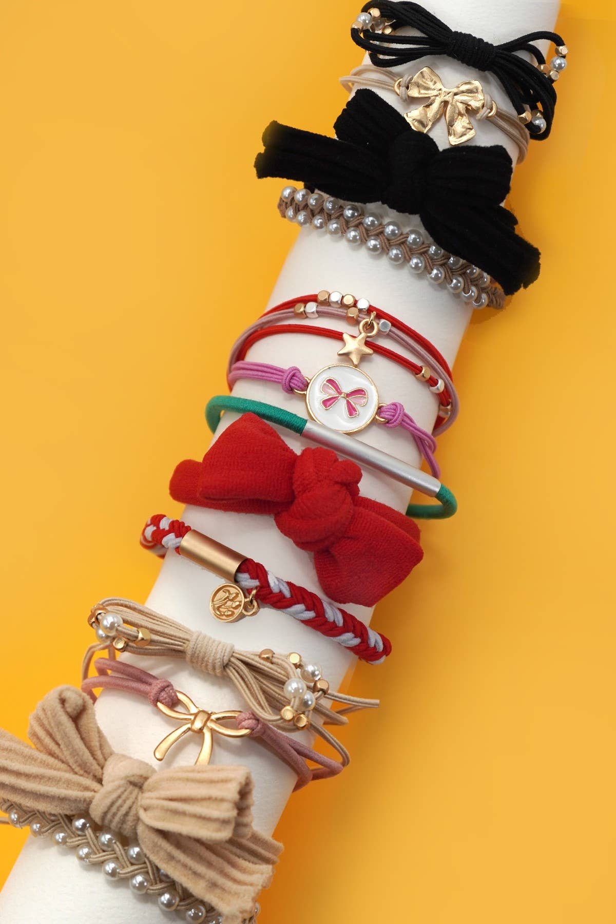 Boho Dual Function Hair Tie Bracelet
