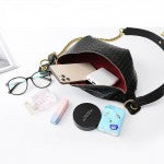 Woven Cross Body Tote Bag