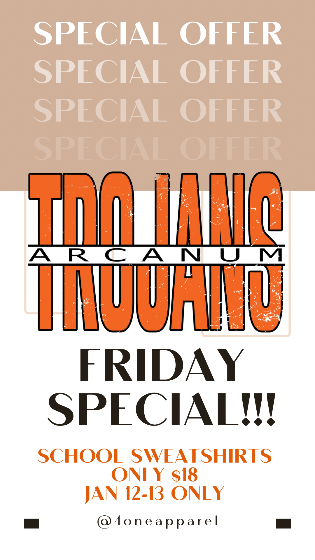 Spirit Wear Arcanum Trojans