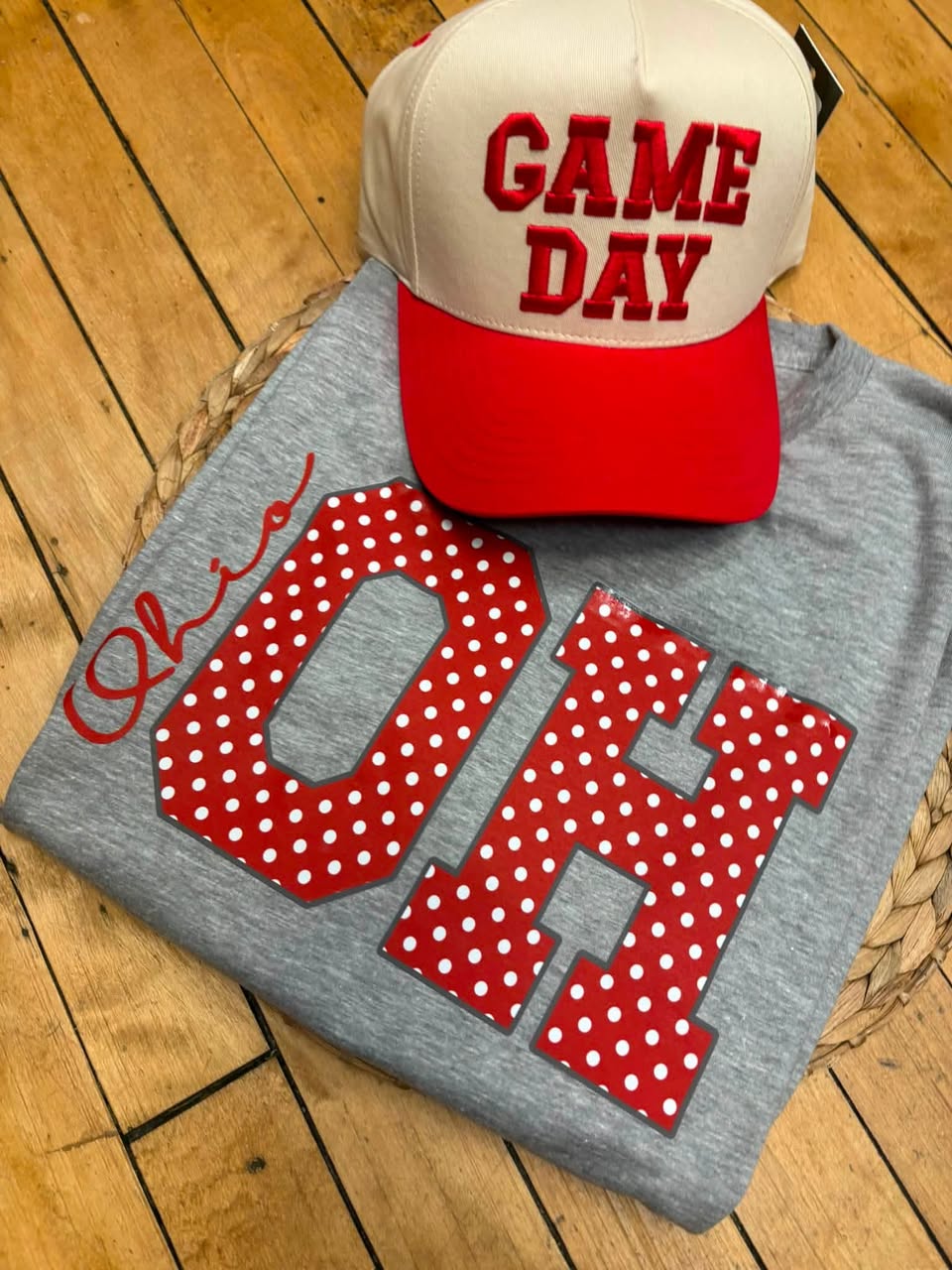 Polka Dot Ohio Tee