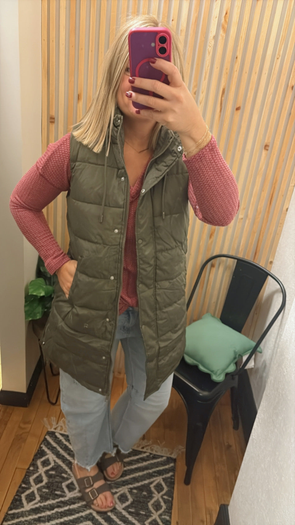 Puffer Long Vest