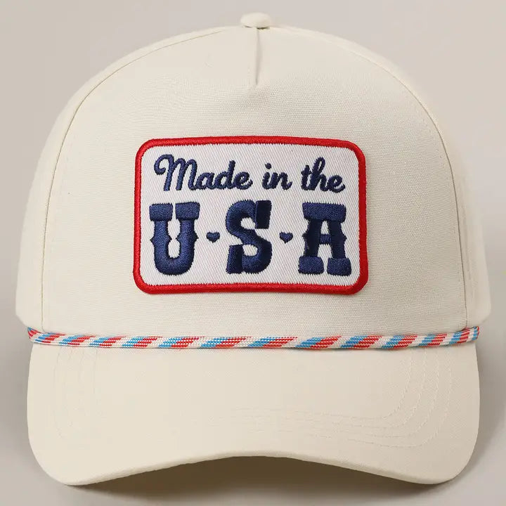 Made in the USA Rope Trucker Hat