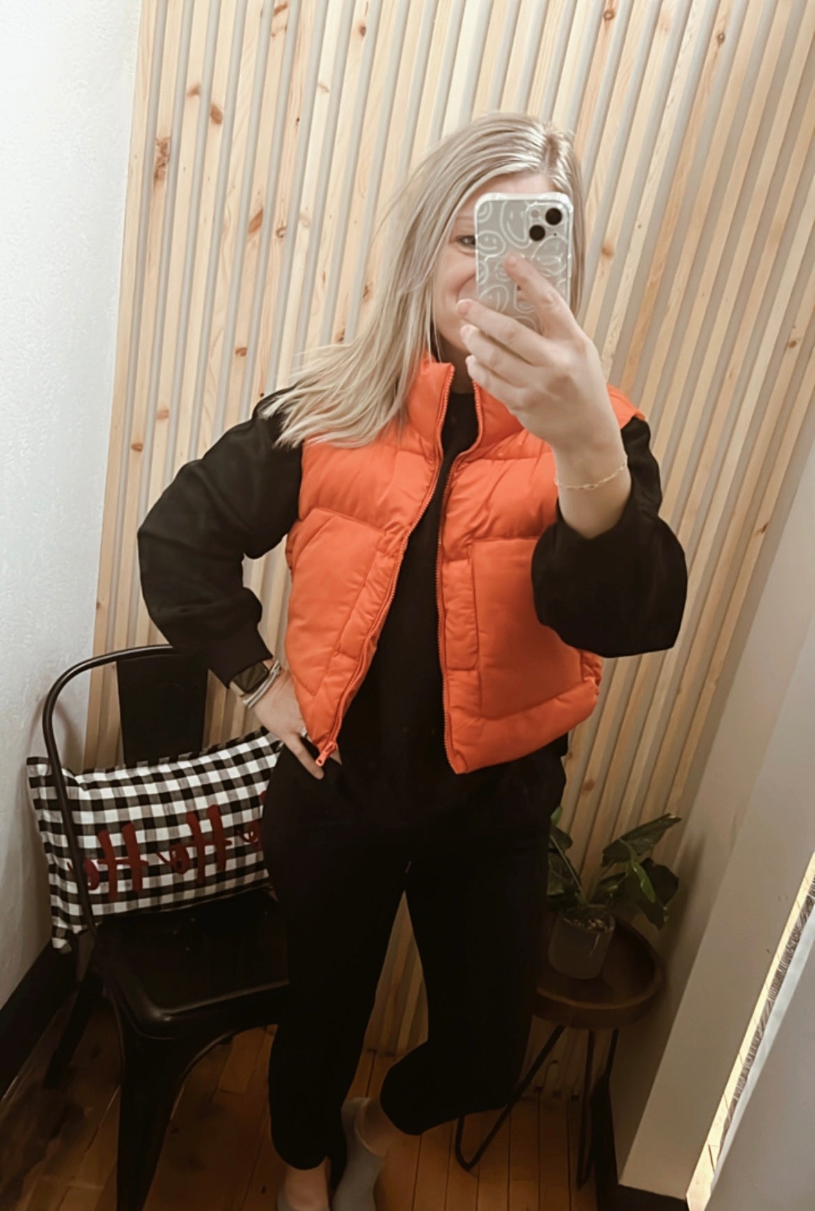 Cropped Puffer Vest with Pockets no