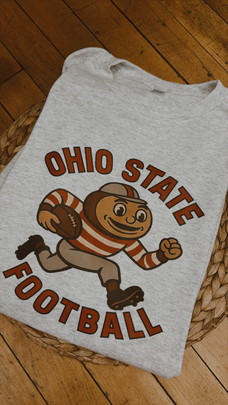 Vintage Brutus Ohio Football Apparel