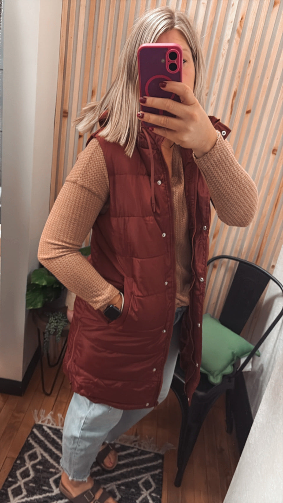 Puffer Long Vest
