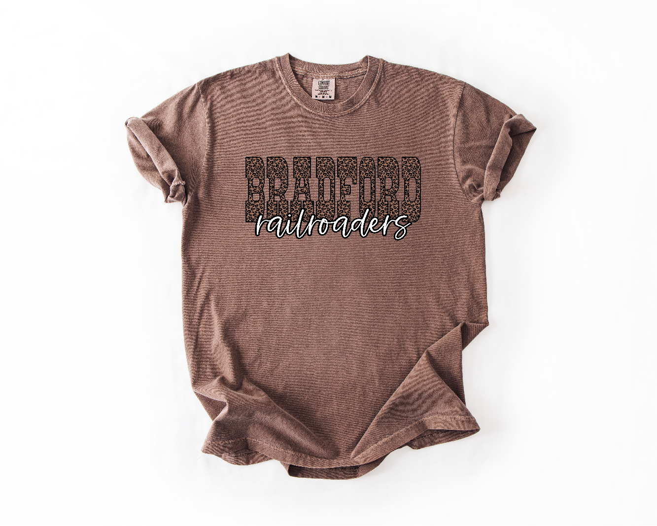 Bradford Leopard Espresso Comfort Tee