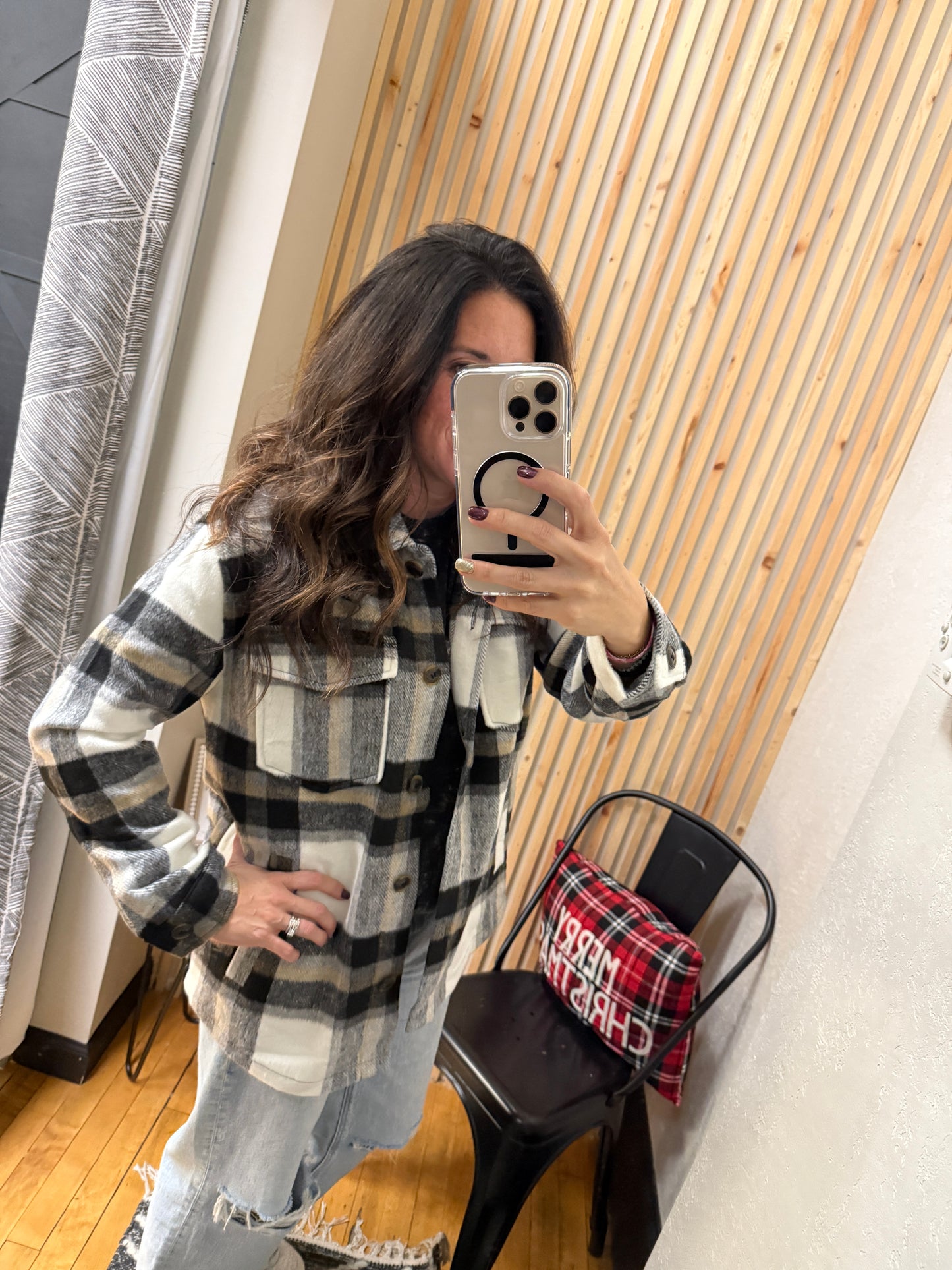 Wool Blend Shacket