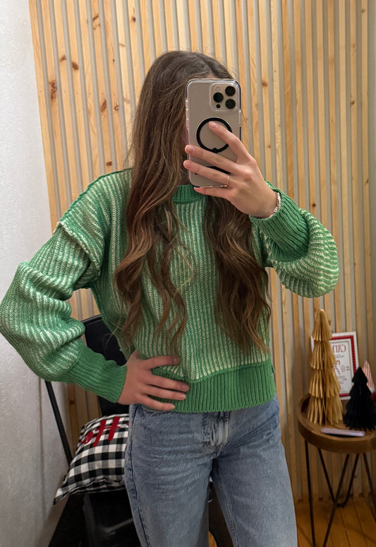 Two Tone Sweater