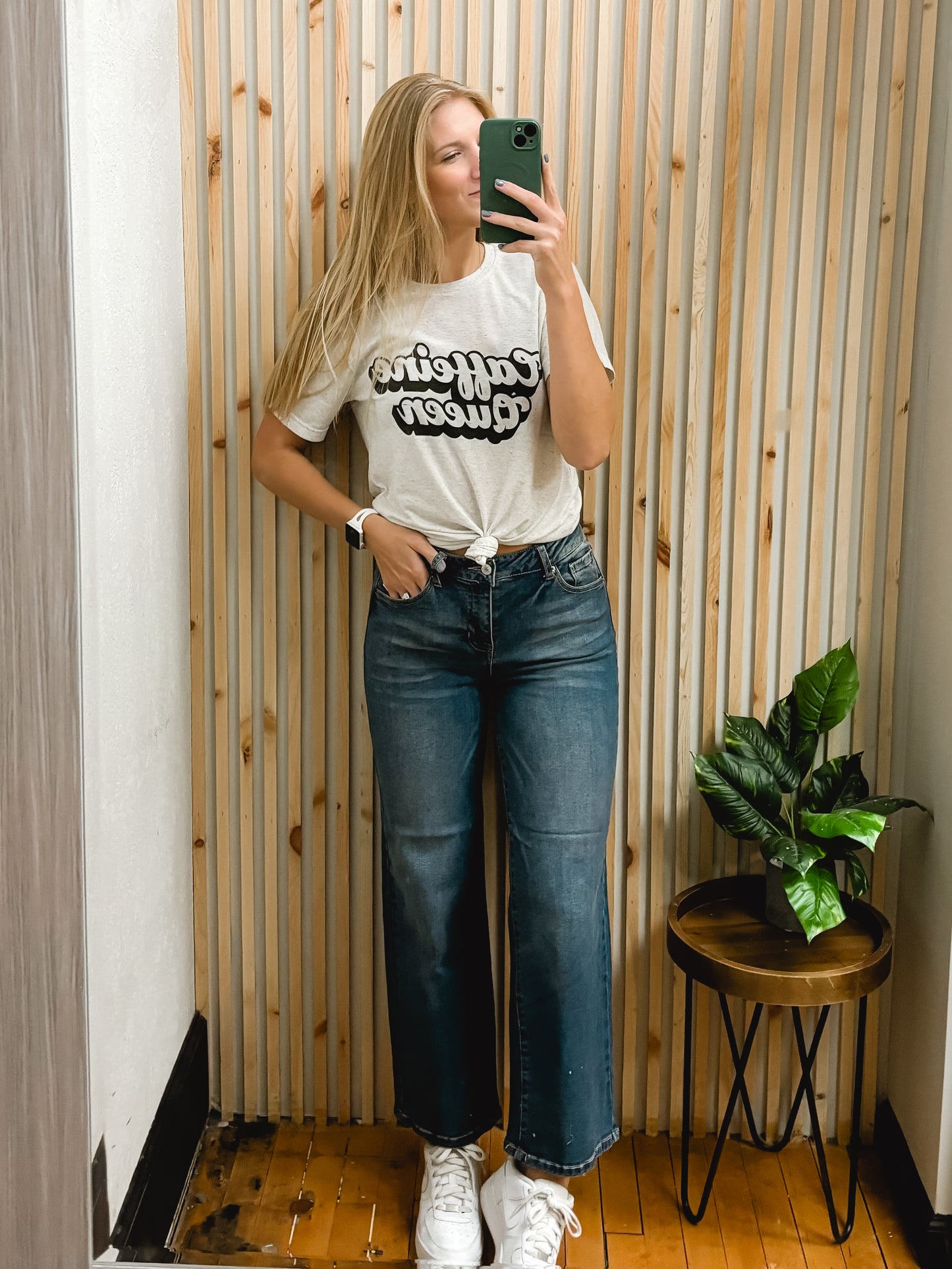 Wide Leg Washed Vintage Jean