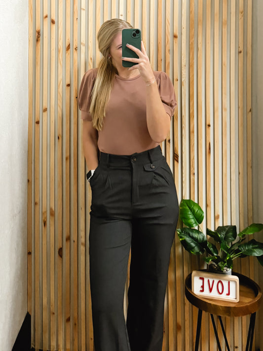Wide Leg Dress Pants