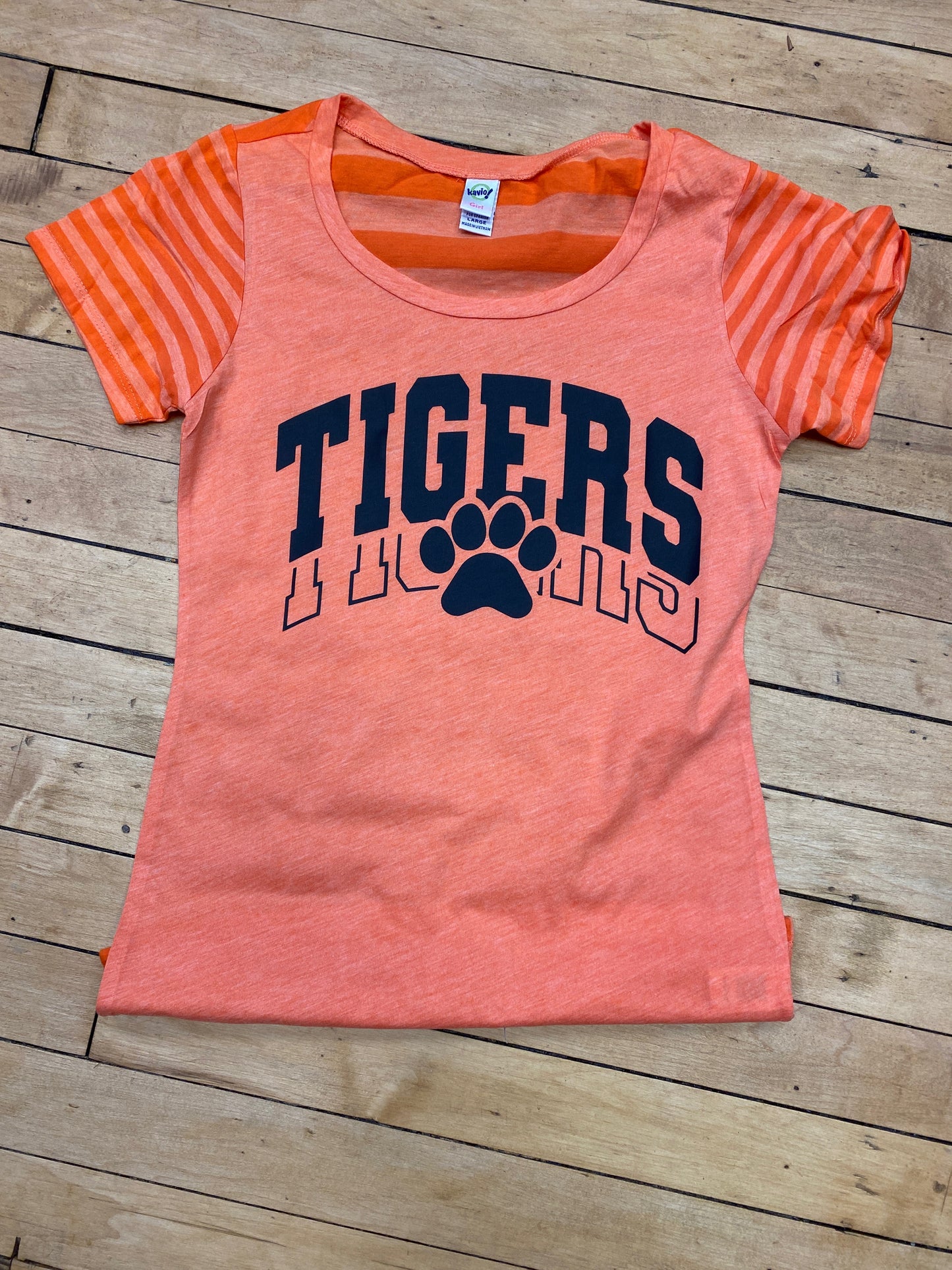 Girls Tiger Tee