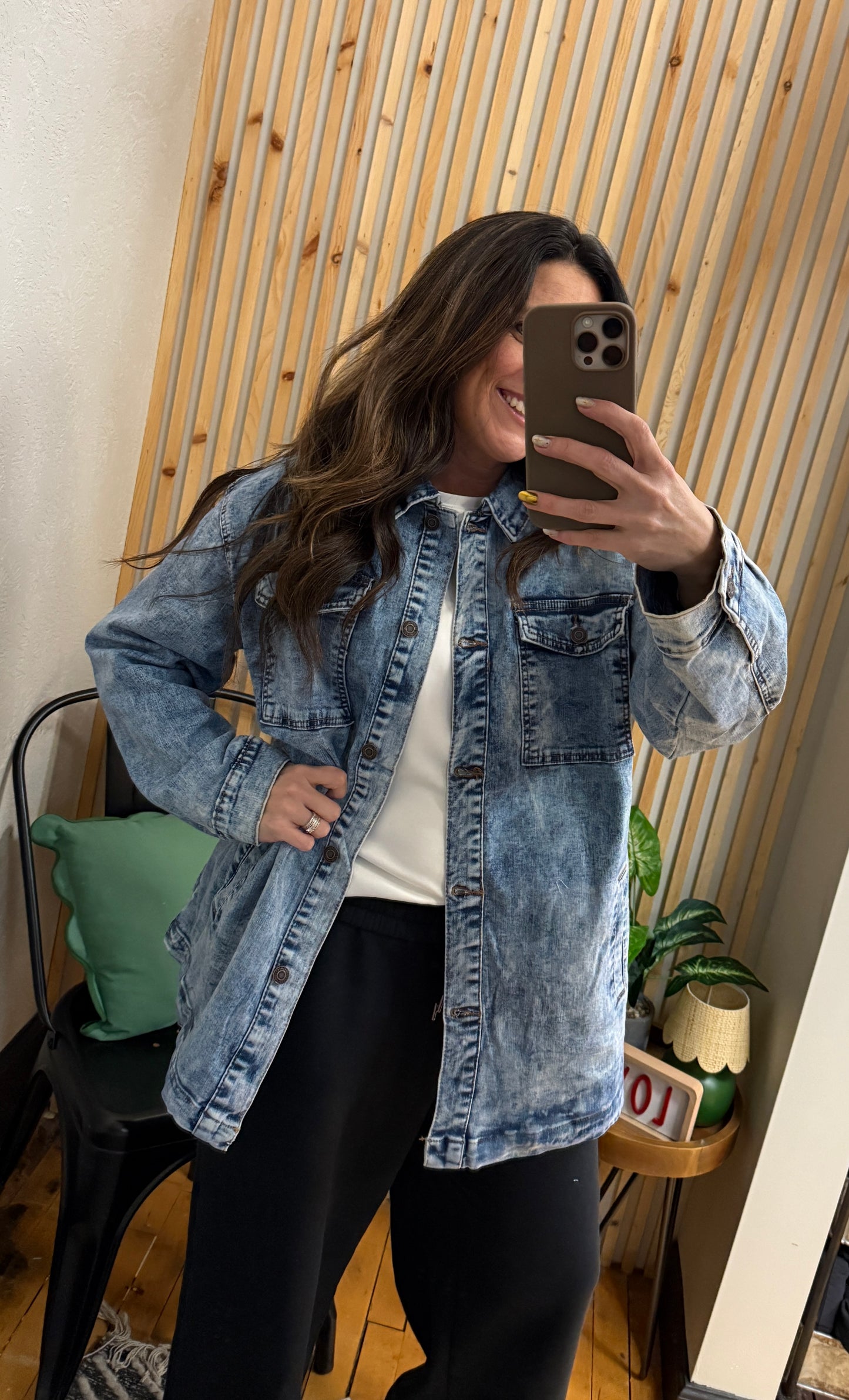 Long Denim Jacket