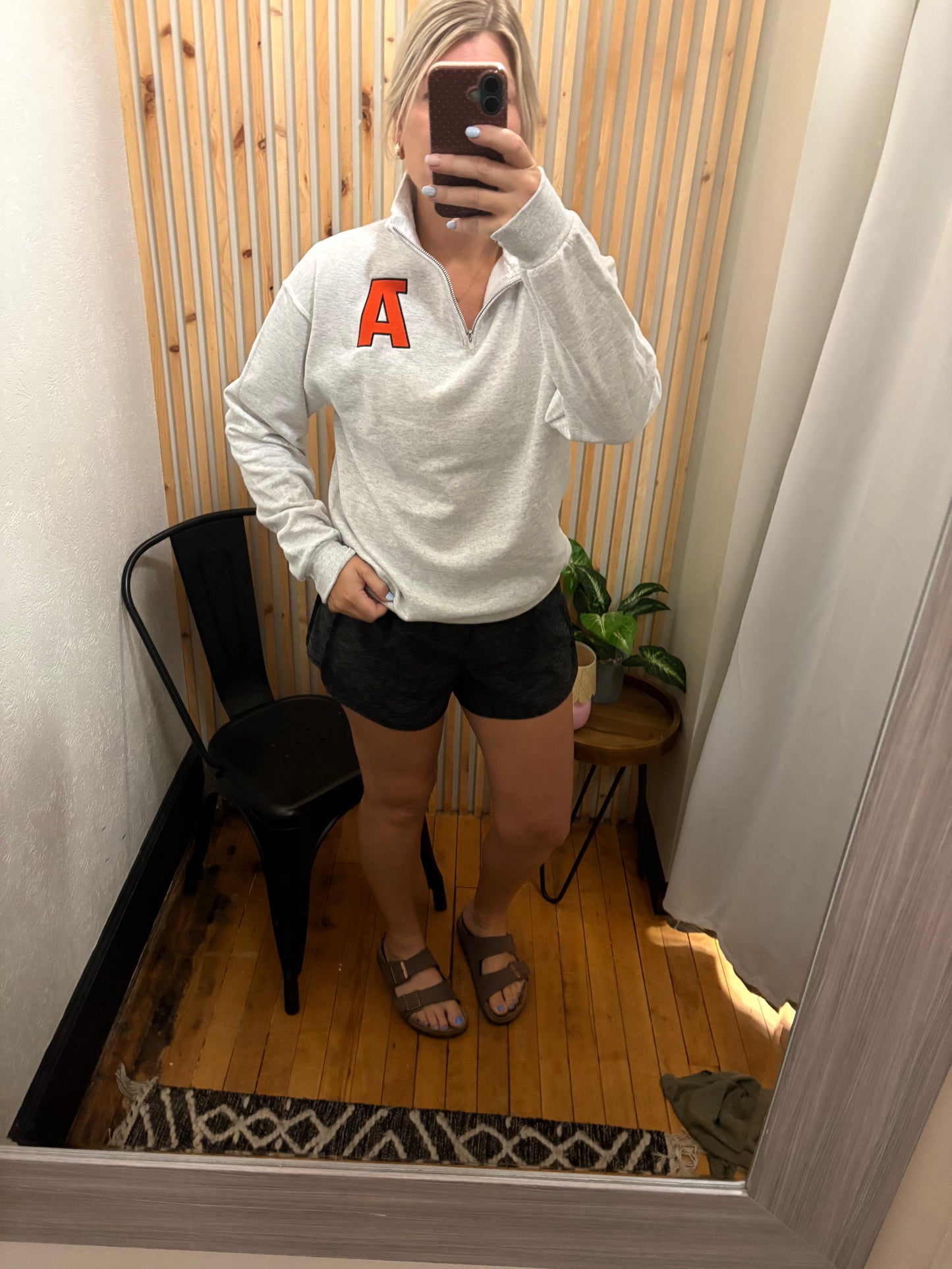 Ash A 1/4 Zip Sweatshirt