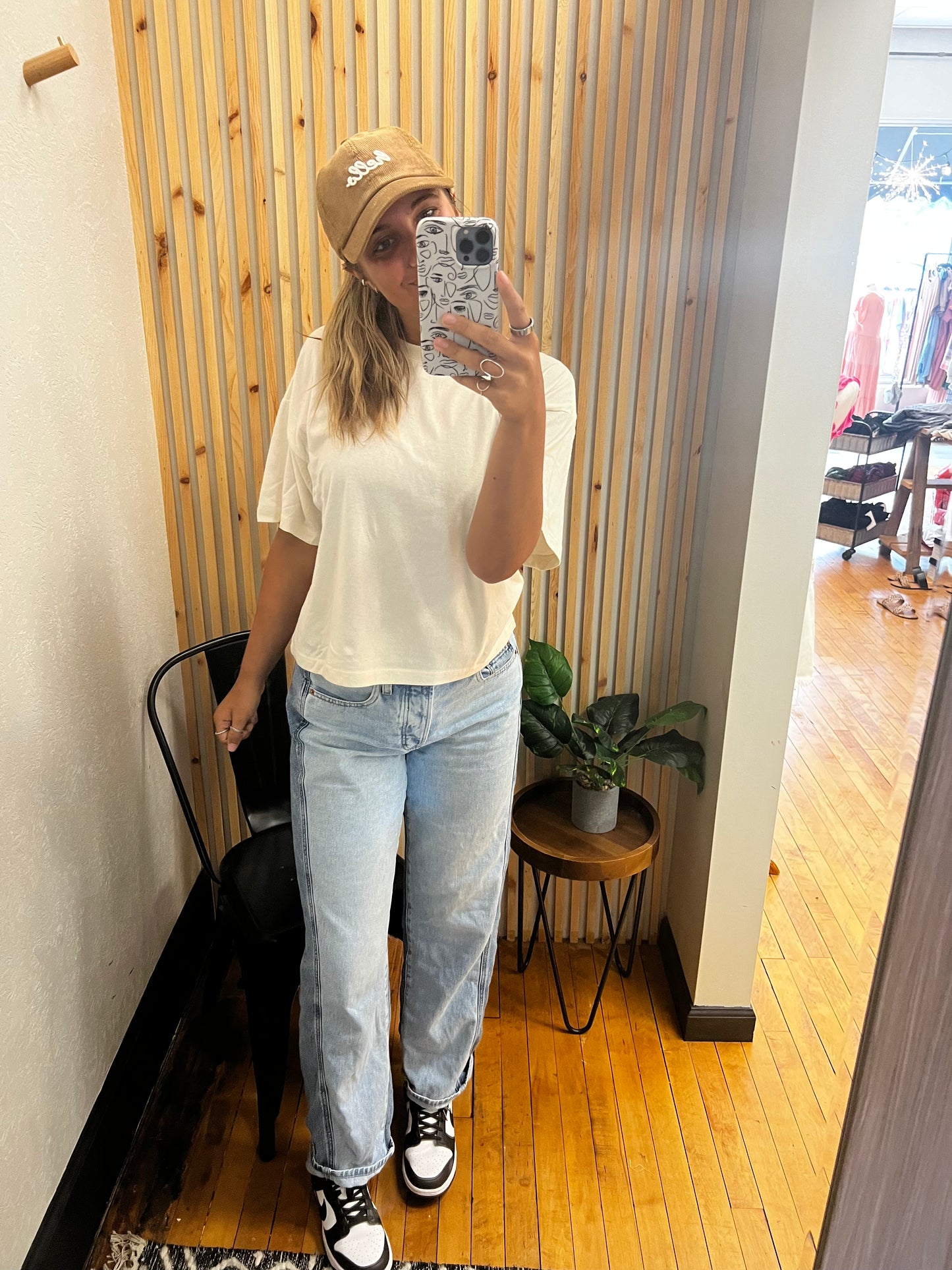 Oversized Crop Tee