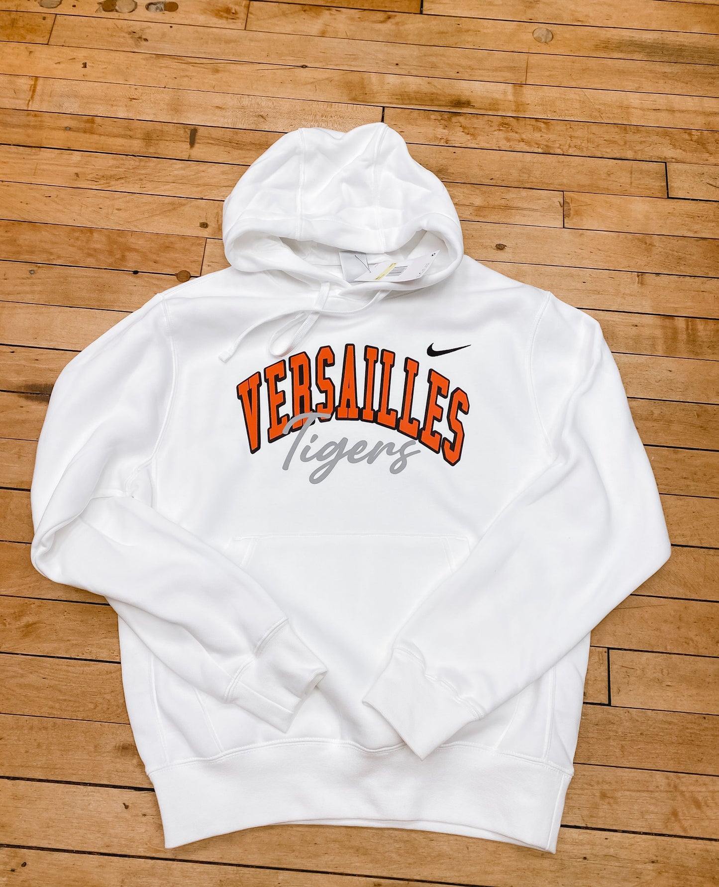 White Nike School Spirit Hoodie