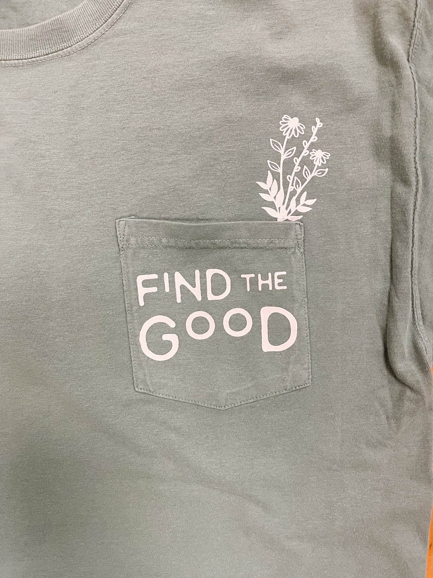 Find the Good Pocket Tee
