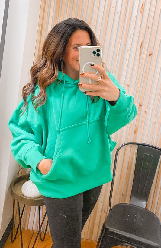 Oversized Fleece Hoodie