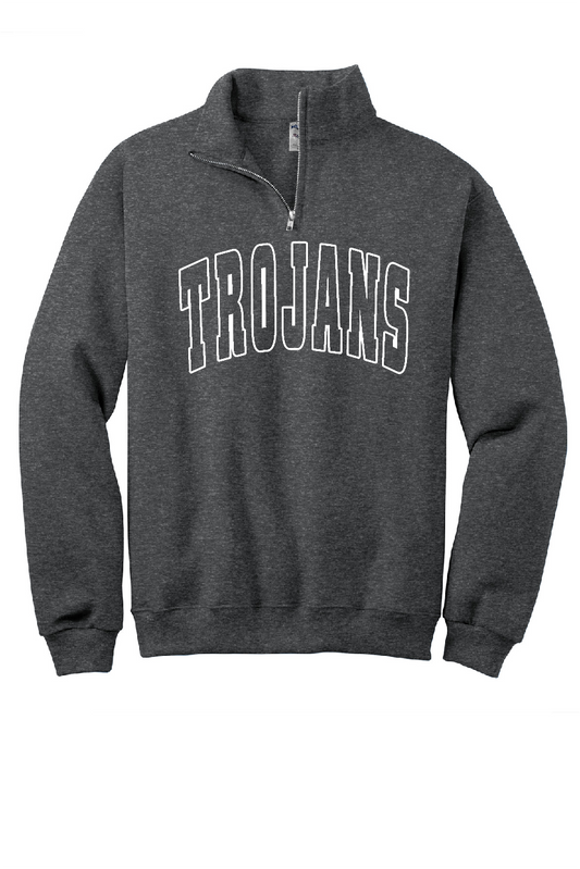 Trojan Quarter Zip Sweatshirt
