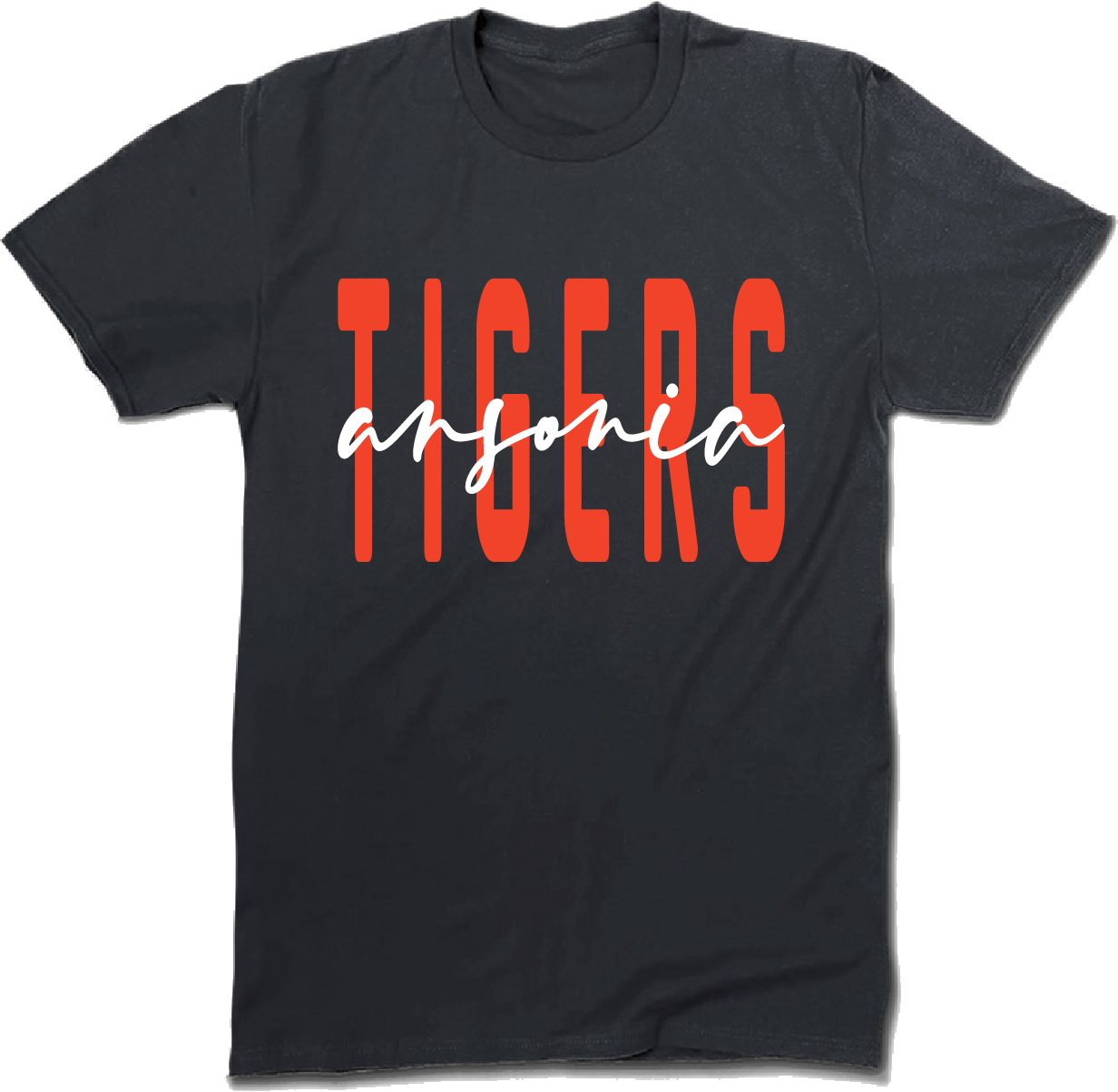 Ansonia Script Through Apparel Black