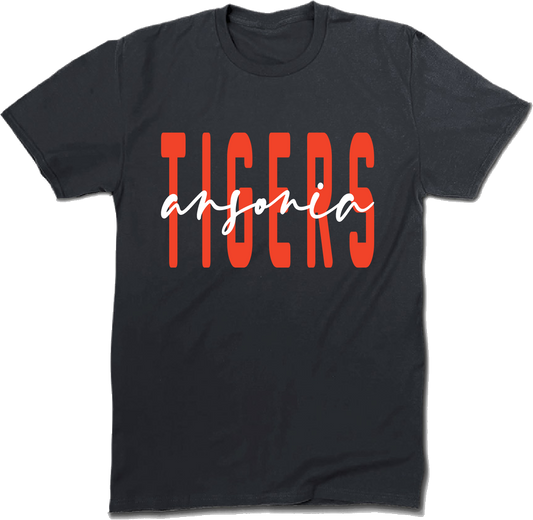 Ansonia Script Through Apparel Black