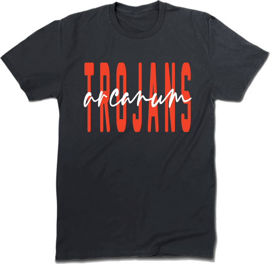 Arcanum Script Through Apparel Black