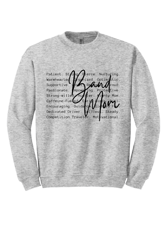 Band Mom Words Apparel