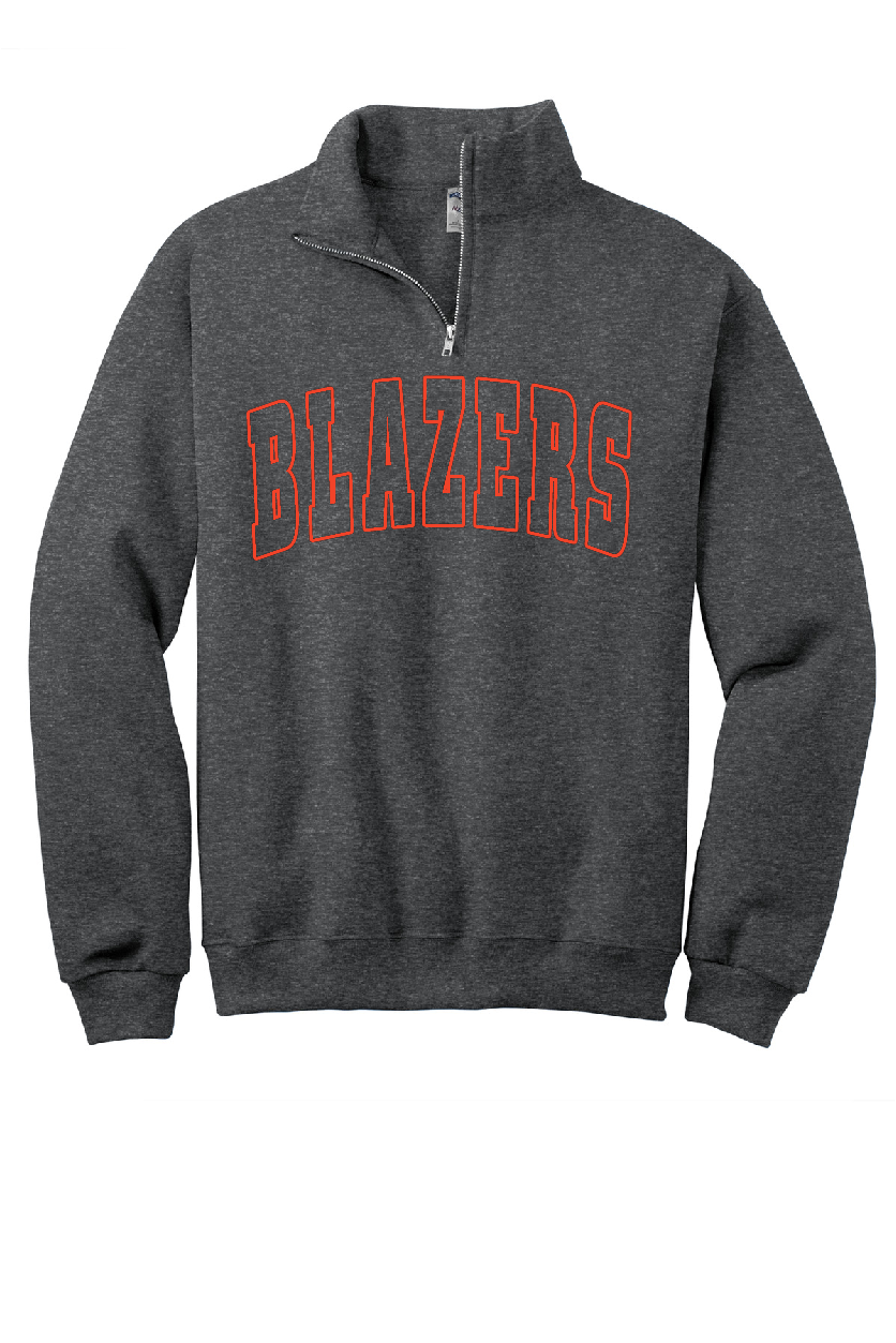 Blazers Quarter Zip Sweatshirt