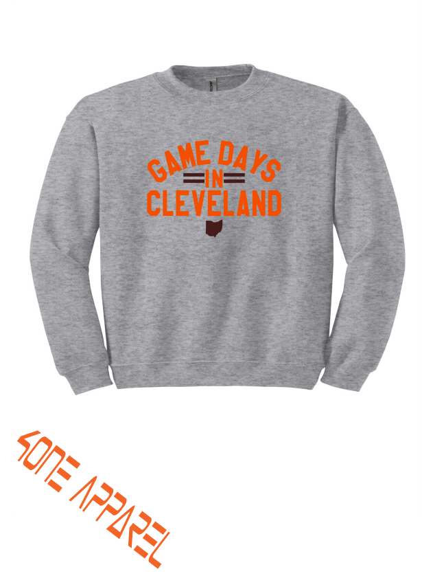 Game Days in Cleveland Apparel