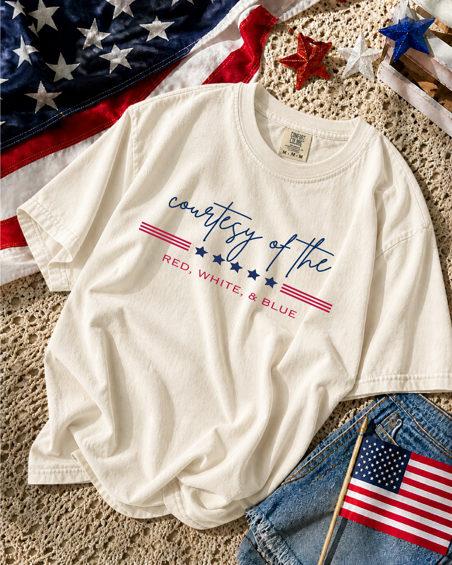 Courtesy of the Red White and Blue Tee