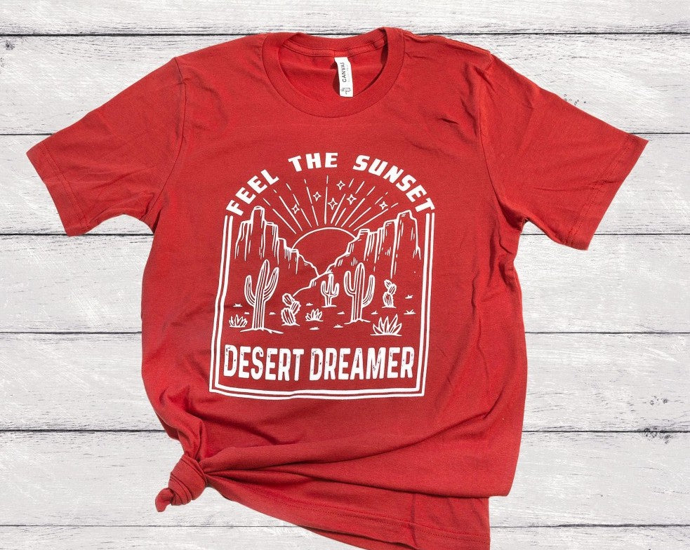 Feel the Sunset Desert Dreamer