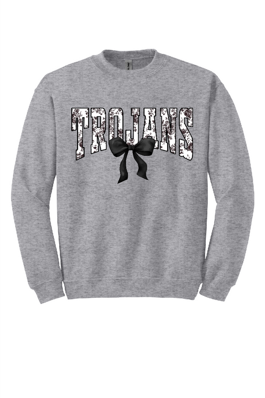 Trojans Floral Bow Apparel