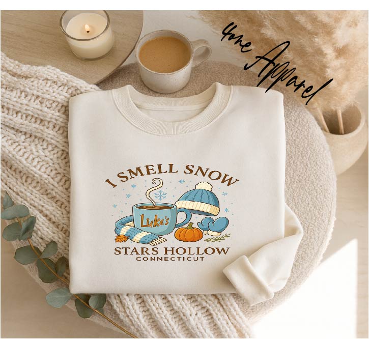 I Smell Snow Stars Hollow Sweatshirt