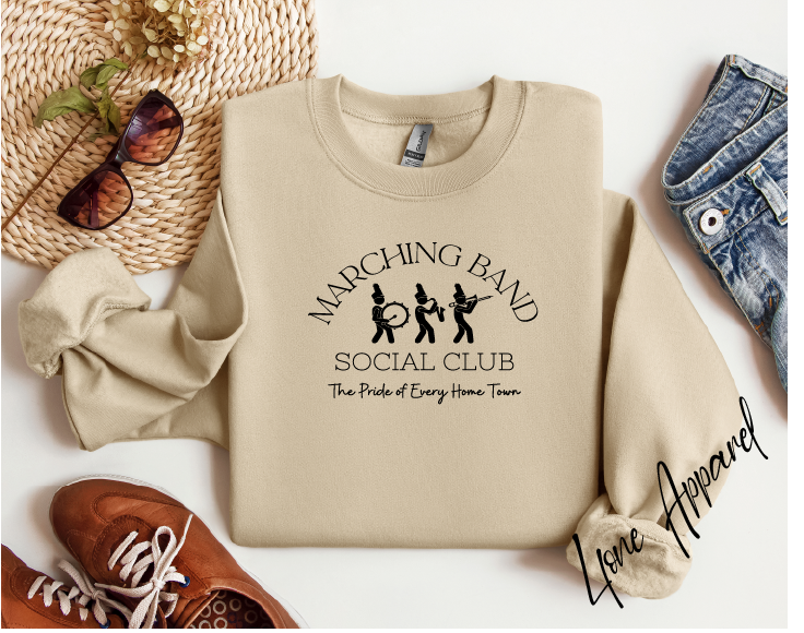 Marching Band Social Club Apparel