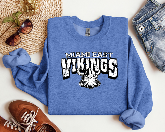Miami East Distressed Royal Apparel