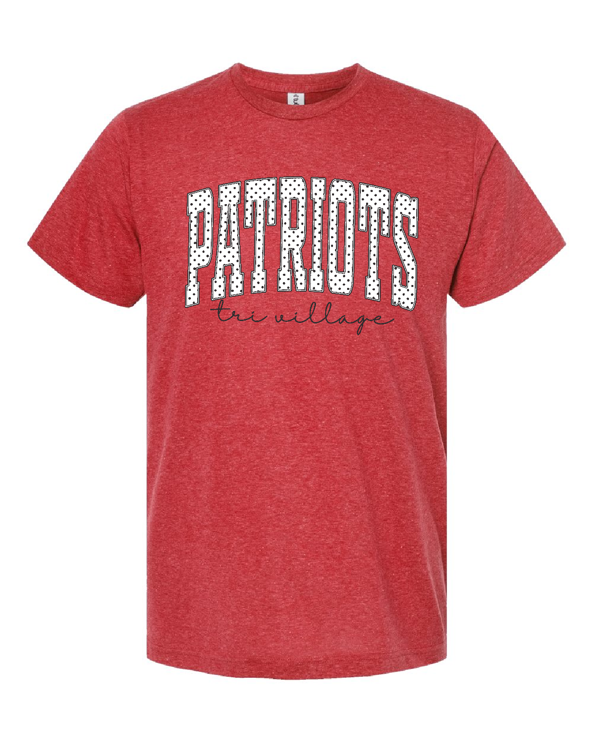 Polka Dot Tri Village Patriots Tee Deal