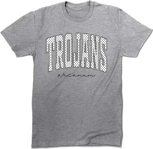 Polka Dot Arcanum Trojans Tee